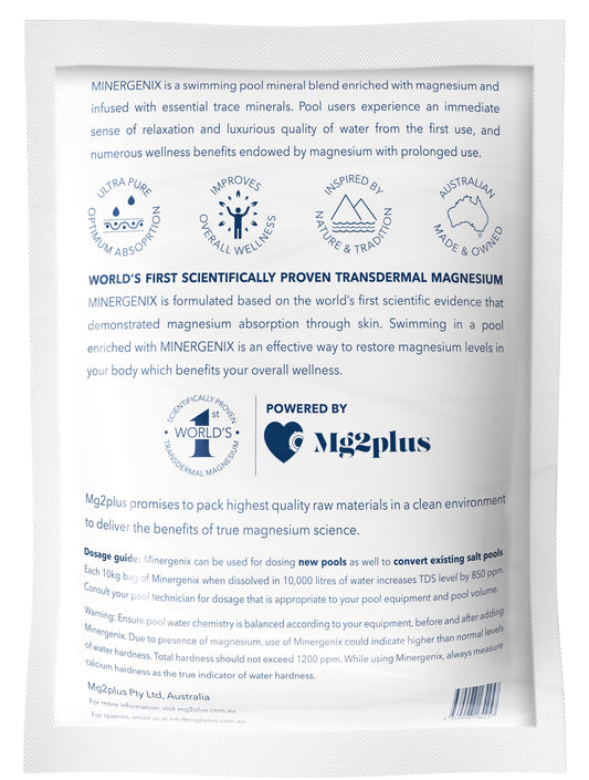 Minergenix - Magnesium Minerals for Swimming Pool and Spa