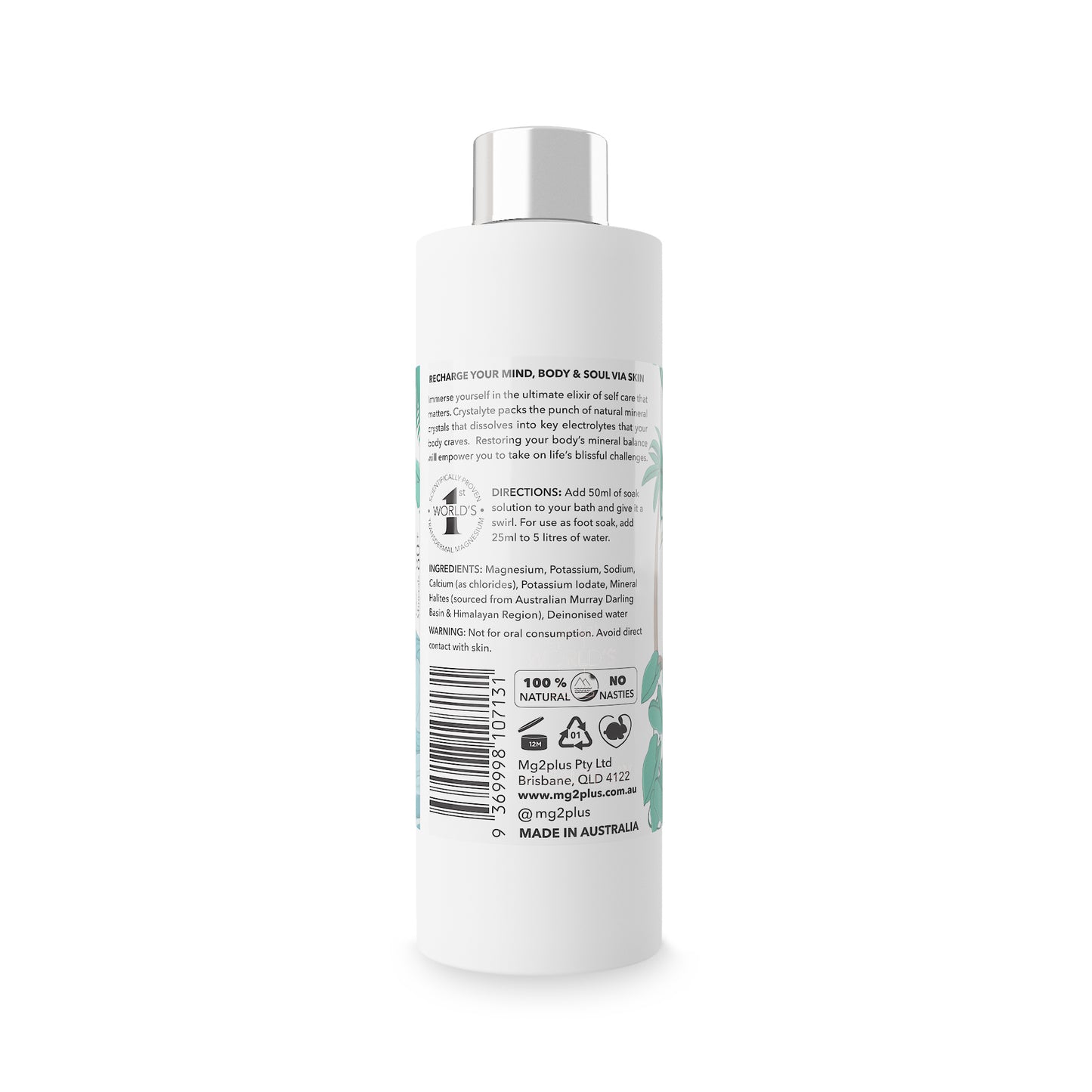 Crystalyte - bath mineral soak
